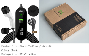 Vente en gros de stations de recharge portables HUIJIE de la série GBT, étanches, 7 kW, 220 V AC, 16 A, type 2, pour voitures électriques, nouvelle énergie - Product Image 6