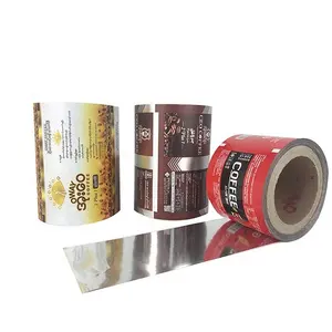 Digitale Drukfabriek Prijs Food Grade Plastic Bopp Metallic Aluminiumfolie Sachet Verpakking Rolfolie Voor Voedsel Snack