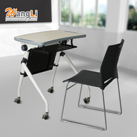 Ensemble bureau et chaise pour étudiant, avec hauteur réglable et design ergonomique pour un confort à domicile