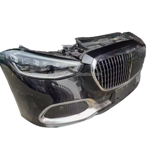High-quality suitable for Mercedes-Benz S-Class accessories LED headlights and new plastic front bumper with clips exterior <b>car</b> - Product Image 2