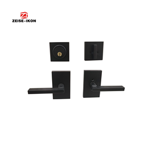 Serrure à mortaise standard européenne en alliage de zinc avec poignée solide, <span class=keywords><strong>boulon</strong></span> renforcé, serrure de porte résidentielle, étanche, <span class=keywords><strong>antivol</strong></span>, durable, clé - Product Image 1