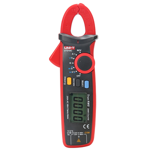 Pinza Amperimétrica Digital Mini UT210C para Electricistas, Instalación de Electrodomésticos, Medición de Voltaje, Temperatura y Corriente - Product Image 2