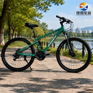 Bicicleta BSUODER Montana 26 Pulgadas, <span class=keywords><strong>Cuadro</strong></span> de Acero al Carbono, Freno de Disco Mecánico, Horquilla con Bloqueo, 21 Velocidades - Product Image 1