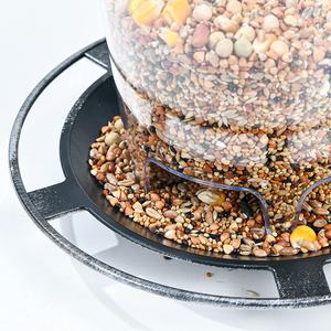 เครื่องให้อาหารนกแบบพาโนรามาใสสำหรับสวนกลางแจ้งที่แขวนอยู่ในบ้านเครื่องดูดสำหรับสวนหลังบ้านที่มีประสิทธิภาพ - Product Image 4