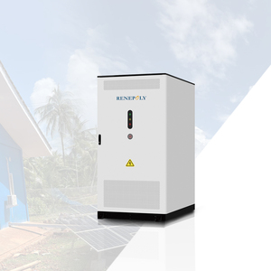 ตู้แบตเตอรี่ Renepoly 125kW 257kWh LiFePO4 แบบออนกริดและออฟกริด พร้อมระบบ EMS สำหรับการประสานงานพลังงานทดแทน ระบบไมโครกริดอุตสาหกรรม มีสินค้าในสต็อก EU - Product Image 1