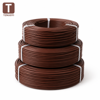 Câble d'extension thermocouple toronné résistant aux hautes températures, couleurs rouge et bleu, isolé IP65, 2x7x0.2mm, usage industriel