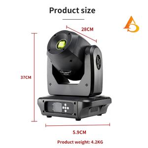 Foco Móvil LED de 100W de Alta Popularidad, Luz de Cabeza Móvil DMX 4 en 1 para Escenario Pequeño - Product Image 5