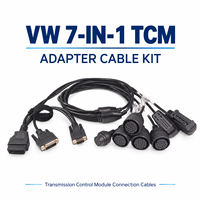 Câble adaptateur de diagnostic de boîte de vitesses OBD2 9-en-1 pour VAG, longueur 120 cm, pour DQ250 DQ200 DQ380 DQ500 VL381 VL382 DL501 TCU