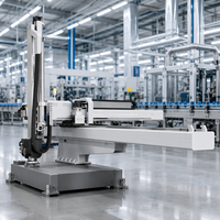 Robot de préhension à grande vitesse avec moteur et boîte de vitesses PLC pour machine de moulage par injection plastique