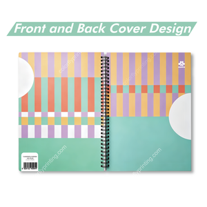 Quaderno <span class=keywords><strong>a</strong></span> Spirale Colorfly <span class=keywords><strong>A4</strong></span> con Copertina Geometrica <span class=keywords><strong>a</strong></span> <span class=keywords><strong>Righe</strong></span>, 50 Fogli in Carta Offset, per Studenti e Ufficio - Product Image 5