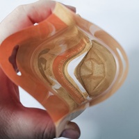 Poches en Papier Kraft Personnalisées Refermables à Soufflet, Emballages Plastiques Ziplock pour Friandises pour Chiens et Chats