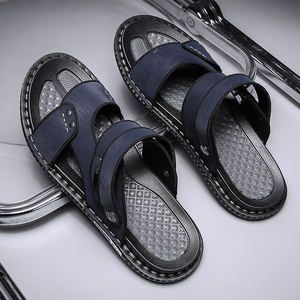 Sandales pour hommes, nouvelles conceptions 2022, vente chaude, été, décontractées, classiques, tongs, sandales plates pour hommes - Product Image 2