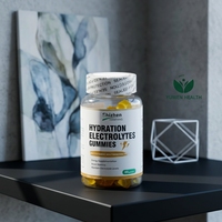 Complément alimentaire OEM Hydration Electrolyte Chews pour la croissance musculaire, sans sucre, multivitamines, électrolytes sous forme de gommes
