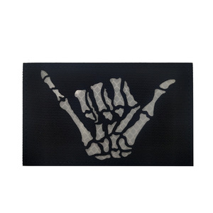 Infrarouge Réfléchissant Laser-Cut Iron-On pour Dos Adhésif Autocollant 'Demon Hunter' Squelette Doigts Veilleuse Écologique - Product Image 2