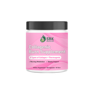 OEM ODM Collagenic Burn <b>Supplement</b> Capsules Supports Metabolism Promotes Clean Energy Tone & Glow Goals Haip Skin Nail Support - Product Image 1