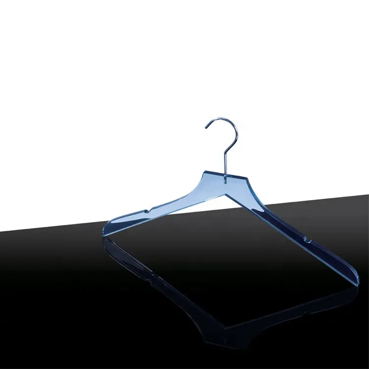 transparent acrylic hangers man shirt acrylic hanger