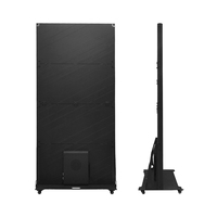 Écran d'affichage LED couleur haute définition mobile Vishow5.0 P1.86 pour intérieur, luminosité 500 cd, garantie 2 ans, contraste élevé