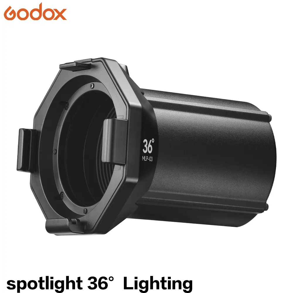 Godox chiếu tập tin đính kèm MLP-03-36K Spotlight 36K ống kính chiếu sáng modifiers Godox núi đèn phụ kiện chỉ ống kính