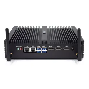 Smallpc Factory Price Core I7 8th 64GB Large Capacity 4K Desktop Computer Fanless Mini PC