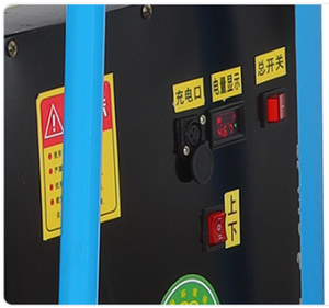 Efisien Stacker memuat sendiri Forklift harga pabrik memuat sendiri 1 ton Forklift tumpuk listrik dengan pengendali jarak jauh - Product Image 3