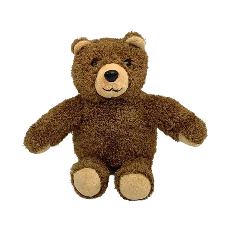 6 인치 스몰 사이즈 귀여운 부드러운 다크 브라운 곰 봉제 장난감 새로운 도착 인형 동물 곰 장난감 아기 어린이 소년 소녀 예쁜 선물