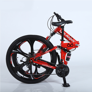 Gran oferta, bicicleta de montaña plegable barata, Ciclo de 20/24/26 pulgadas con marco de acero personalizado, engranajes, rueda, bicicleta plegable para adultos - Product Image 1