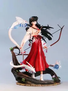 Figurine Anime GK, jouet, statue, poupée, 27 cm, figurine GK <span class=keywords><strong>Inuyasha</strong></span>, figurine anime <span class=keywords><strong>Kikyo</strong></span>, <span class=keywords><strong>Inuyasha</strong></span> - Product Image 6