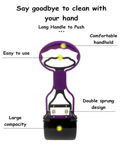 Açık havada taşınabilir uzun sap köpek <span class=keywords><strong>Pooper</strong></span> <span class=keywords><strong>Scooper</strong></span> plastik torba eki ile katlanır Pet cker seçici köpek Pet atık bertaraf için - Product Image 3