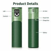 Réfrigérateur portable pour stylo à insuline avec affichage de la température en temps réel, rechargeable, pour médicaments diabétiques, pliable, idéal pour les voyages