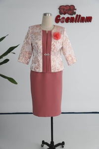 Vente flash : tenue brodée de style turc pour femmes grandes tailles, robe d'église en deux pièces de haute qualité pour femmes - Product Image 2