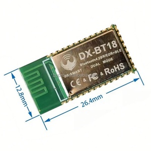 DX-BT28-A โมดูลบลูทูธแบบเชื่อมต่อได้หลายจุดสามารถเชื่อมต่อกับโทรศัพท์มือถือได้ 8 เครื่องพร้อมกัน การสื่อสาร UART แบบคู่ BLE 5.0 สำหรับอาร์ดูโน่ - Product Image 3