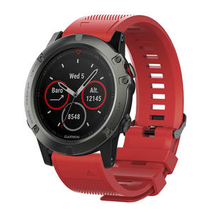 Cinturino in Silicone a sgancio rapido per Sport all'aperto di alta qualità per <span class=keywords><strong>Garmin</strong></span> <span class=keywords><strong>Fenix</strong></span> 8 7 7X 6X Pro 5X 5 Plus cinturino Smart Watch solare in zaffiro - Product Image 5