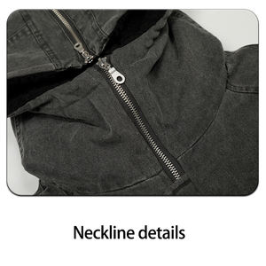 Veste d'hiver chaude à capuche pour homme - Parka en coton de style militaire décontracté avec plusieurs poches - Product Image 6