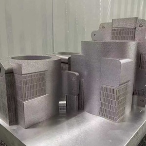 Pièces d'impression 3D aérospatiales en métal Xuli 3D, acier inoxydable, alliage d'aluminium, composants de précision personnalisés SLM basés sur des dessins - Product Image 2