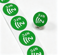 Étiquette RFID NFC pour bibliothèque, en PET/papier cuivré, autocollant imprimable pour la gestion des livres