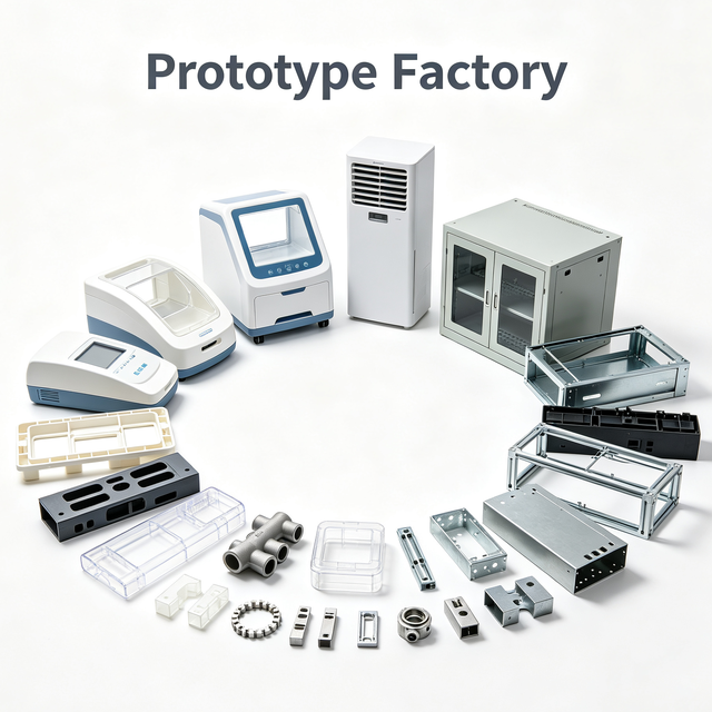 Product Design and Development, Rapid Prototyping Service for Device Equipment Enclosure Models & Custom Parts