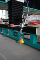 Machine de découpe à jet d'eau CNC haute précision pour usage intensif, avec moteur de pompe à entraînement direct, pour plaques d'acier de 300 mm d'épaisseur, en langue russe