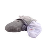 Sac à dos en peluche requin animal mignon Cartable pour enfants Sac à dos confortable et élégant