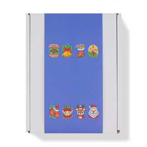 Natale 5d Mini diamanti Kit di pittura Festival Babbo Natale pupazzo di neve Jingle campana <span class=keywords><strong>cervo</strong></span> piccolo diamante Kit di pittura per principianti - Product Image 5