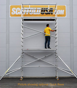 นั่งร้านอลูมิเนียมเคลื่อนที่สำหรับตกแต่งการก่อสร้าง - Product Image 2