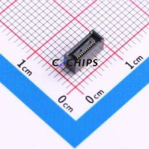 5001-BF0424-40-00 Board-to-Board & Backplane Connector SMD,P=0.4mm Connector 24P 0.4mm Slot Butt Joint Vertical Mount - Product Image 1
