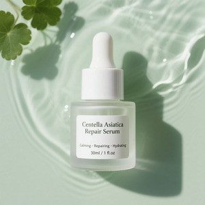 Private Label Centella Asiatica <b>Face</b> <b>Serum</b> Oil Control Pore Shrinking Soothing Brightening Hydration Essence - Product Image 5