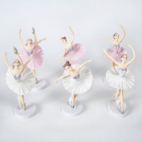 Décoration de gâteau sur le thème de la princesse, magnifique poupée ballerine princesse, accessoires de décoration de gâteau pour l'anniversaire d'une fille