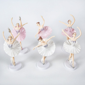 Decorazione per Torta a Tema Principessa Ballerina, Bellissima Bambola Ballerina Principessa, Accessori per Decorazione <span class=keywords><strong>Torte</strong></span> di Compleanno per Ragazze - Product Image 2