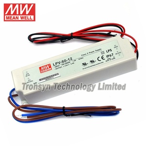 Meanwell LPV-60-12จ่ายไฟ LED 12V 60W CE ROHS, เอาต์พุตเดียวแรงดันไฟฟ้าคงที่กันน้ำ - Product Image 6