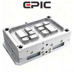 Conteneur alimentaire à emporter en plastique transparent à paroi mince <span class=keywords><strong>de</strong></span> différentes tailles, boîte à lunch carrée, moulage par injection, personnalisable en usine - Product Image 2