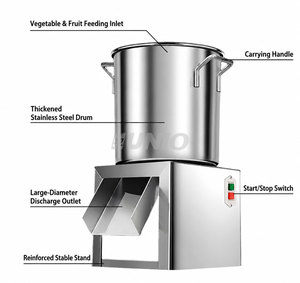 Machine à hacher les légumes UNIO pour l'alimentation des bovins, des veaux et des vaches, idéale pour les betteraves, les courgettes et les courges, pour les fermes laitières - Product Image 3