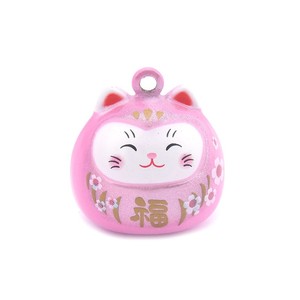 Japanische Messing-Glücksglocke, Niedliche Traumhafte Kleine <span class=keywords><strong>Cartoon</strong></span>-Katze, Hängende DIY-Glöckchen für Handy-Schlüsselanhänger-Zubehör - Product Image 6