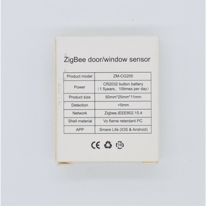 TUYA Zigbee <b>Door</b>/Window Magnetic <b>Sensor</b>, eWeLink Compatible, Multi-Platform Docking, Wireless Smart Home Security W39 - Product Image 4