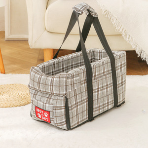 Wholesale Cheap Breathable New Design <b>Carry</b> Puppy Pet Carrier Bag for <b>Dog</b> Cat Car Travel Pet Safety Seat - Product Image 2